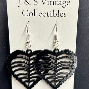 Assorted Laser Cut Vinyl Record Earrings