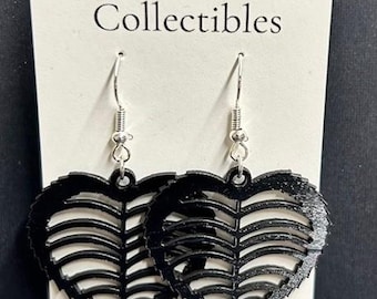 Assorted Laser Cut Vinyl Record Earrings