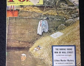 Assorted 1945 Saturday Evening Post Magazines - Etsy