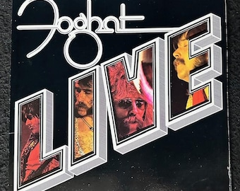 Assorted Vintage Foghat Albums