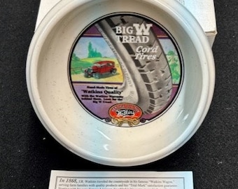 Watkins Heritage Collection "Big W Tread" Soup Bowl