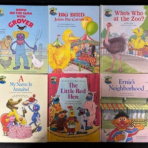 Sesame Street Book Club Assorted Books