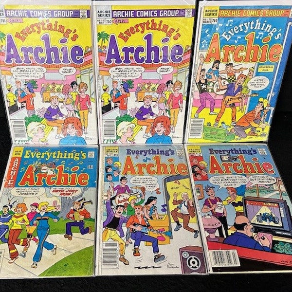 Assorted Lots of Archie Comic Books