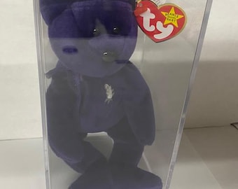 Ty Princess Diana 1997 Beanie Baby Bear in Case