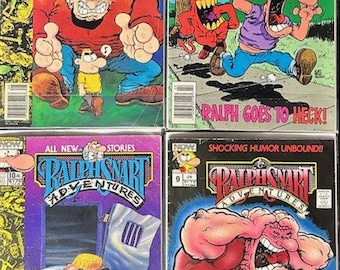 Set of Ralph Snart Adventures Comic Books