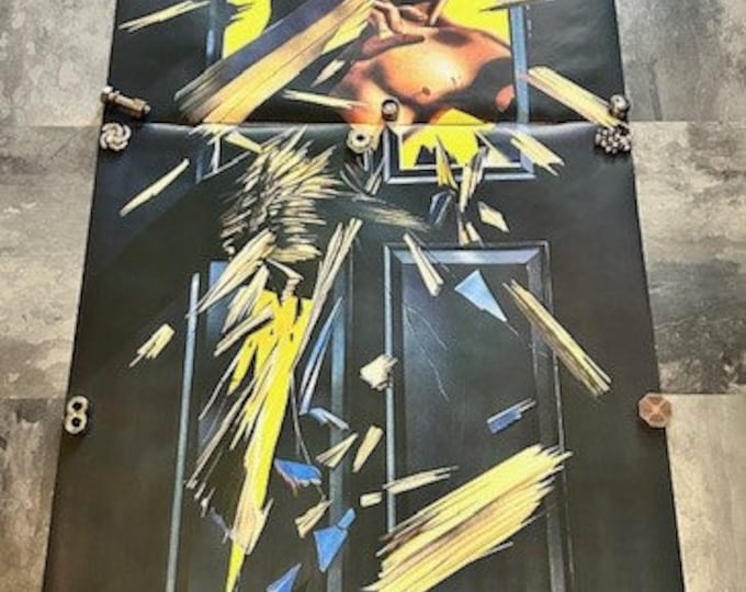 Featured listing image: 1977 Scandecor Bruce Lee Large Door Poster