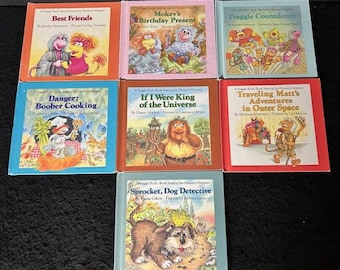 Assorted Selection Of Fraggle Rocks Books