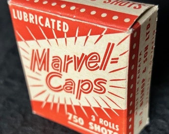 Lubricated Marvel-Caps 3 Rolls - 750 Shots