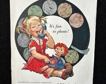 1958 Bell Telephone System Advertisement
