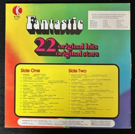 Vintage 1970's Assorted Compilation Albums - Etsy