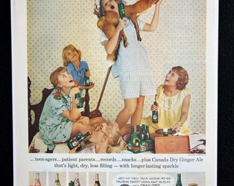 1957 Canada Dry Advertisement
