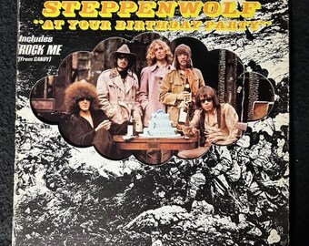 Assorted Vintage Steppenwolf Vinyl Records