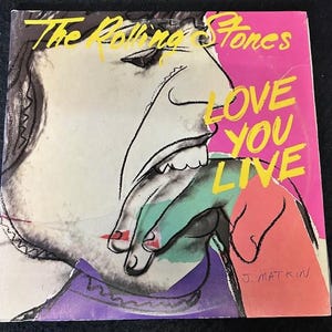 Album The Rolling Stones - Love You Live uit 1977