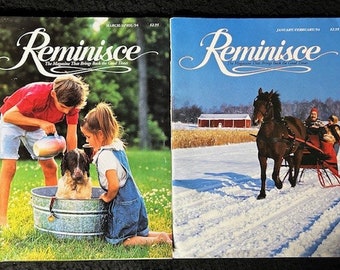 Set mit 2 Reminisce 1994-Magazinen