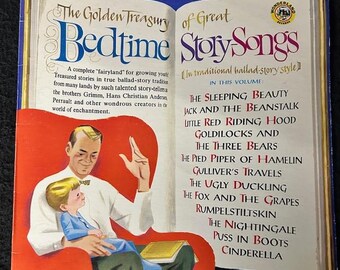 The Golden Treasury of Great Bedtime Story-Songs 1974 LP