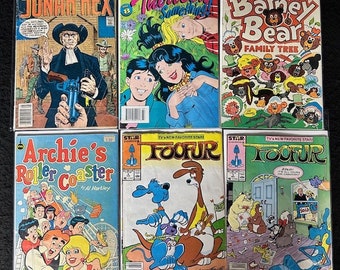 Assortiment de bandes dessinées anciennes