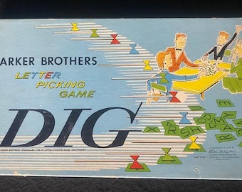 1959 Parker Brothers DIG Game