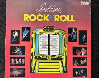 1986 Vintage Good Time Rock N Roll Vinyl Record