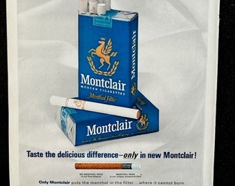 Vintage 1963 Montclair Magazine Advertisement