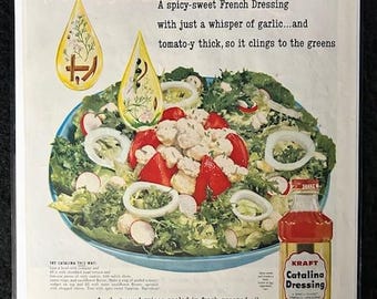 Vintage Assorted 1940 - 1960 Magazine Advertisements