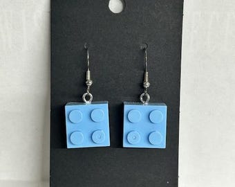 Handmade Block Earrings.