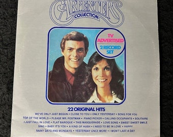 Assortment of The Carpenters Vinyl Records