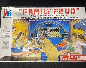 1978 Family Feud Board Game - 2nd Edition