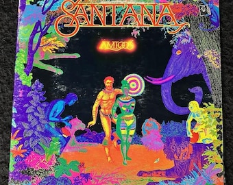 Assorted Original Santana Vinyl Records