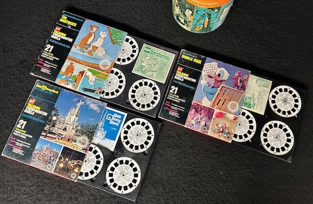 1969 Vintage Gaf Talking View Master Gift Pak II With Extra 1969 Vintage Gaf Talking View Master Gift Pak II With Extra