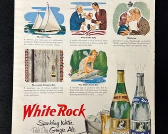 Original 1950 White Rock Advertisements