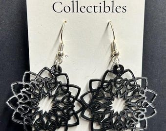 Assorted Laser Cut Vinyl Record Earrings
