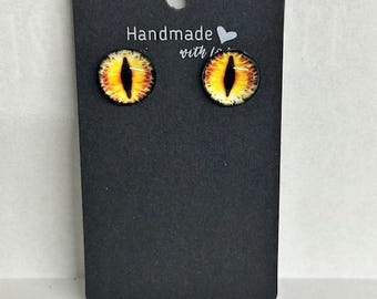 Assorted Dragon Eye Stud Earrings