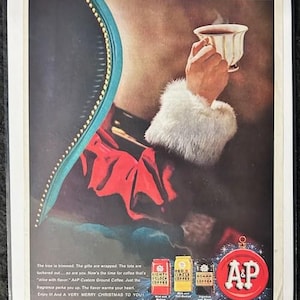 Original 1959 A & P Vintage Advertisement