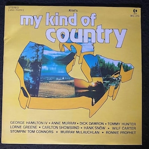 Various Vintage Country Compilation Vinyl Records
