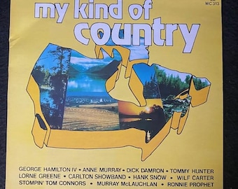 Various Vintage Country Compilation Vinyl Records