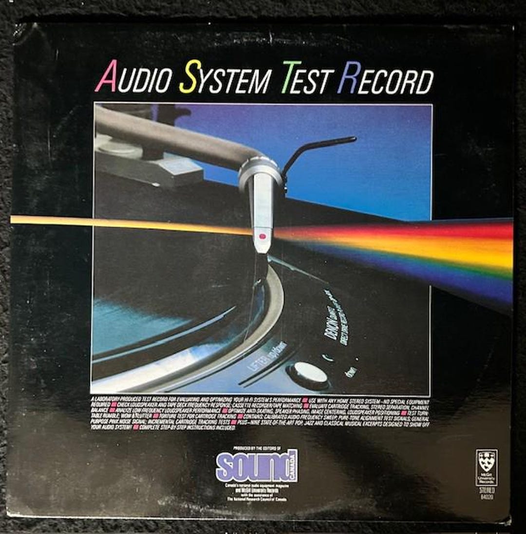 Audio System Test Record 1984 - Etsy