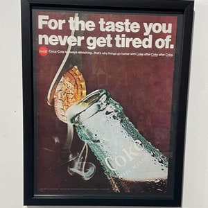 Anuncio vintage de Coca Cola
