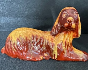 Spaniel Dog Harvest Gold
