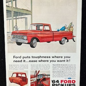 Assorted 1960&#39;s Ford Automobile Advertisements