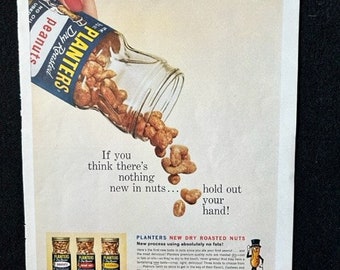 1967 Planters Peanuts Magazine Advertisement