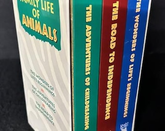 Reader's Digest - The Family Life of Animals VHS Set