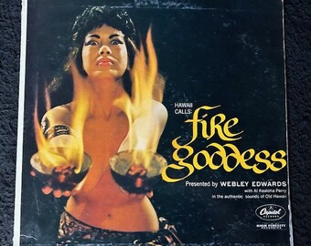1958 Hawaii Calls: Fire Goddess LP