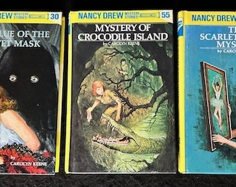 Assorted Nancy Drew Mystery Story Novels