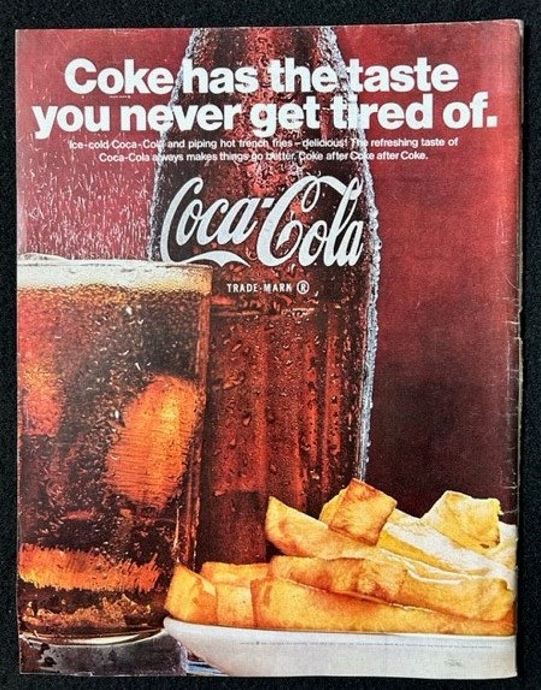 Vintage Coca Cola Advertisements - Etsy