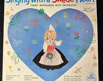1961 Singing With A Swede- Heart LP