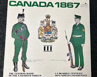 The Central Band of the Canadian Forces - Canada 1867 LP *SEALED*