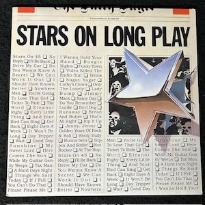 Assorted Vintage 1981 Stars On Long Play Vinyl Records