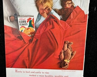 Original 1950's Kellogg's Cereal Advertisements