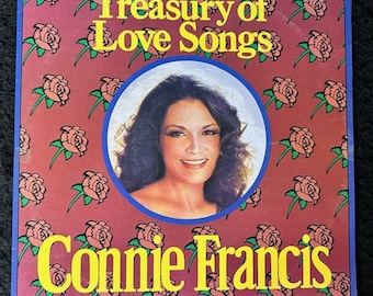 Set of 2 Connie Francis Vinyl Records