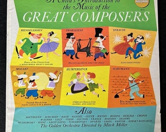 Assorted Vintage Children's Records
